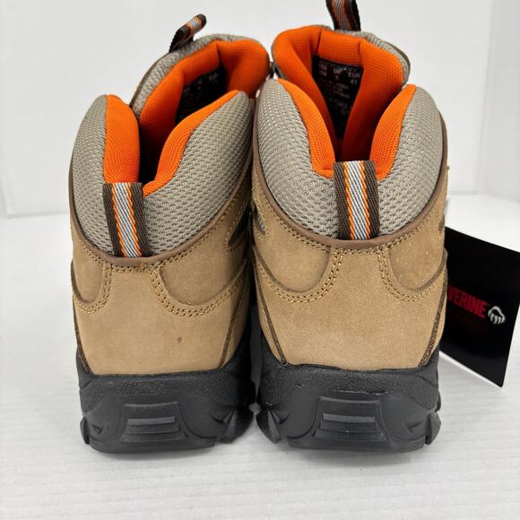 Wolverine Durant Work Boot Mens 10 EW Brown Leather Waterproof Steel Toe Safety - Picture 10 of 13